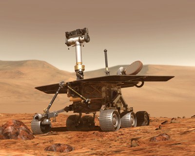 Un rover d'exploration à la surface de Mars